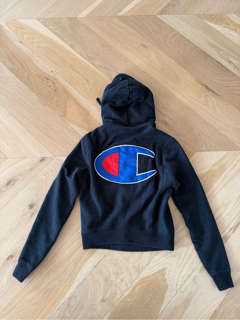 Champion x Vetements Black Hoodie